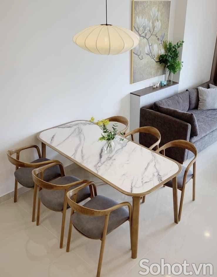 Bộ bàn ăn Kalota ghế Neva