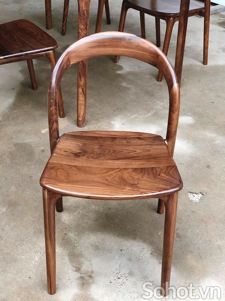 Ghế Neva gỗ óc chó