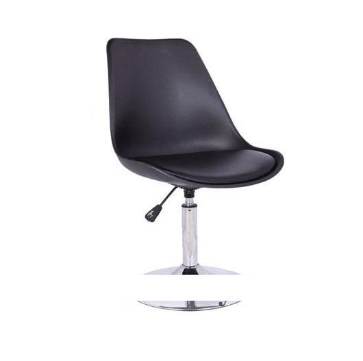 HY7 - Ghế Bar Chân Sắt Si, Mặt Nhựa Lót Nệm Simili