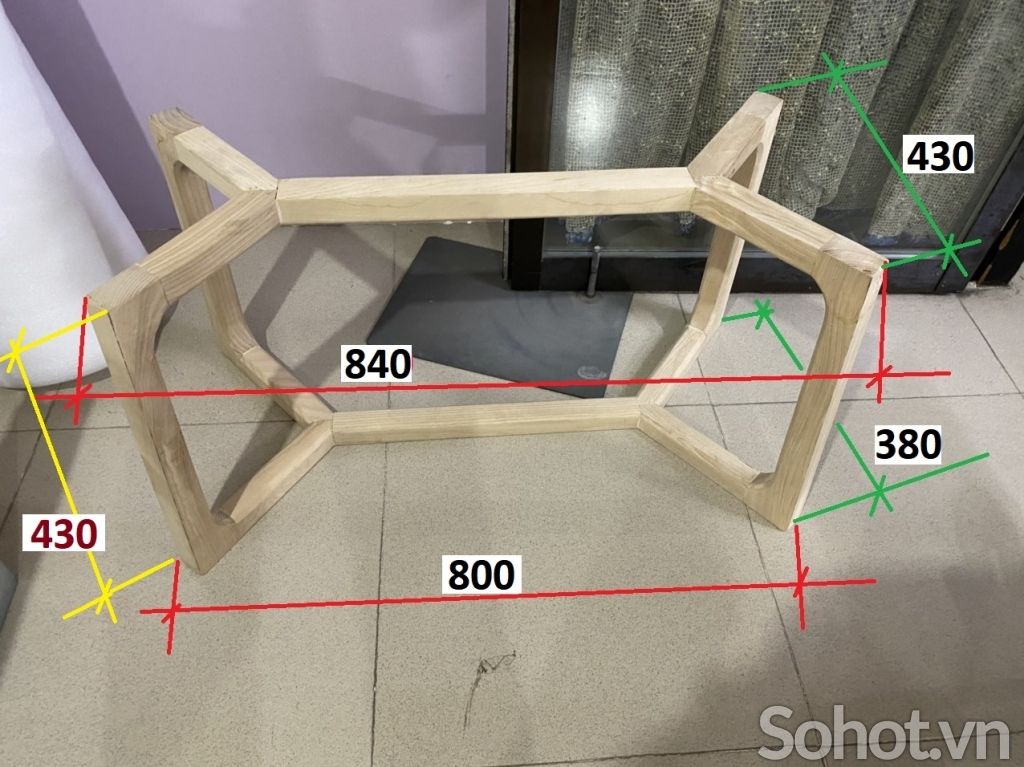 Chân bàn sofa Concorde Pro