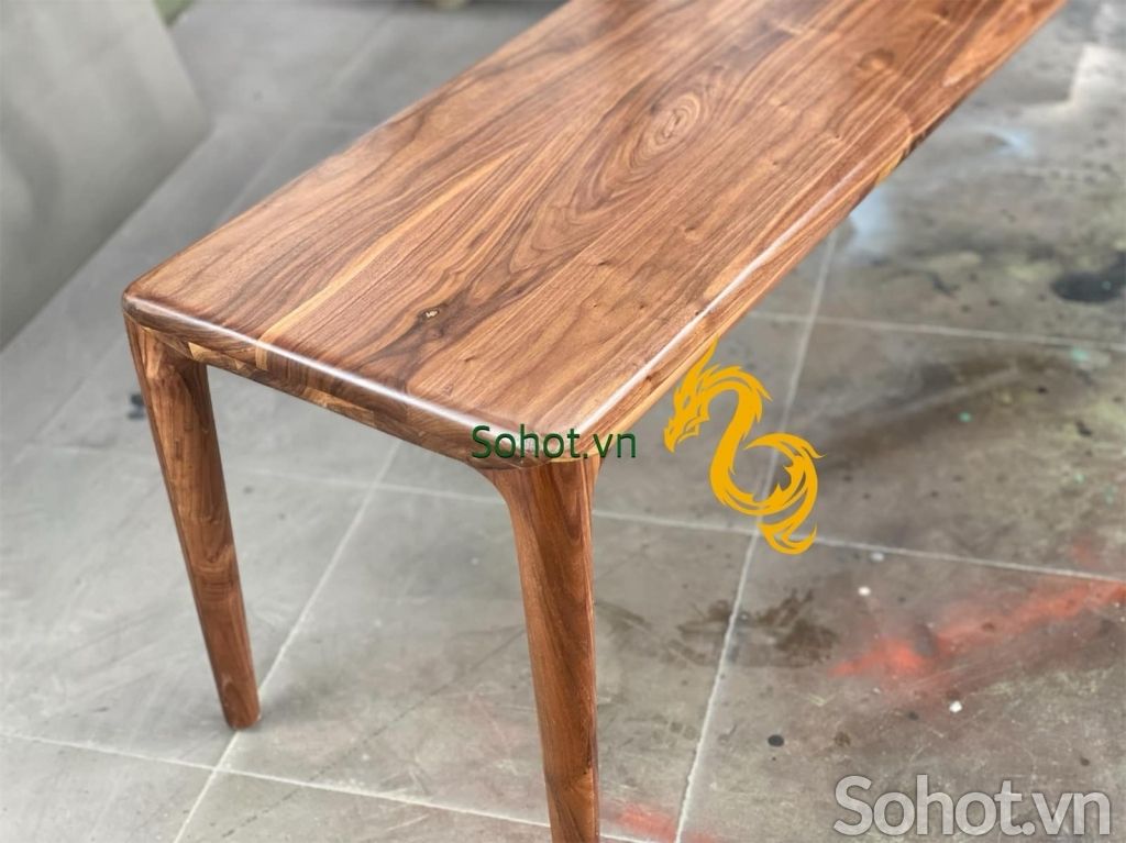 Ghế bench LATUS gỗ WALNUT 1m6