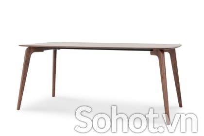 BÀN VINCENT GỖ WALNUT 1m8