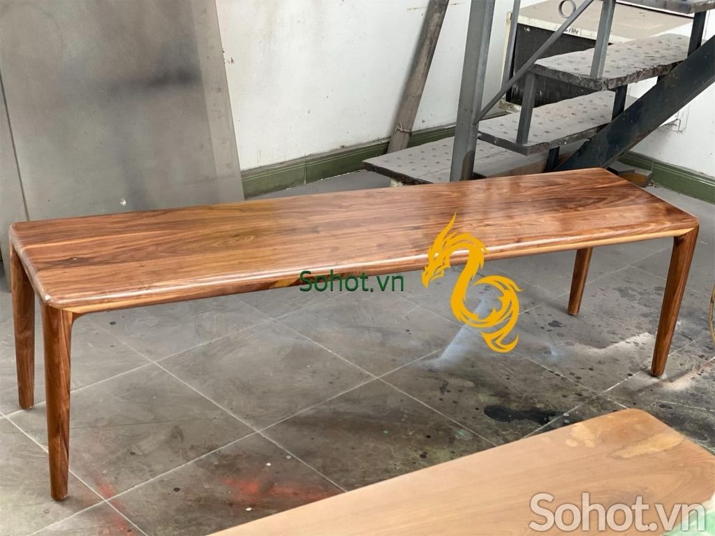 Ghế bench LATUS gỗ WALNUT 1m6