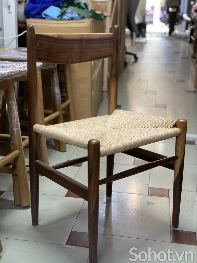 Ghế CH36 gỗ walnut