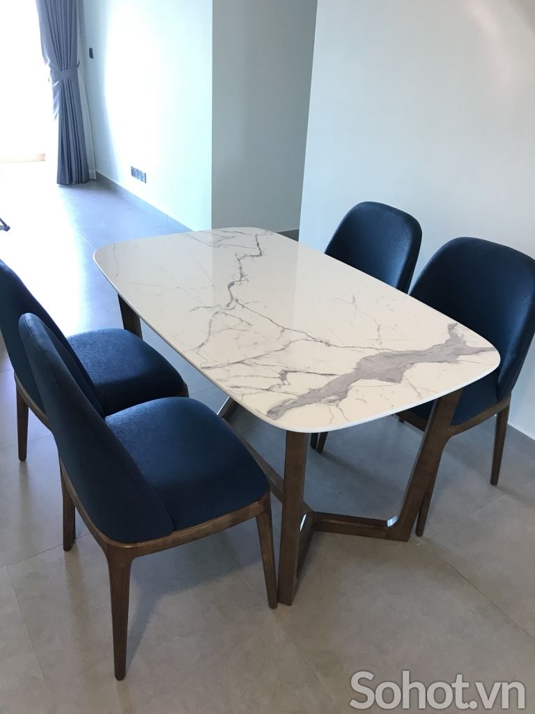 BỘ BÀN CONCORDE 4 GHẾ GRACE SỒI