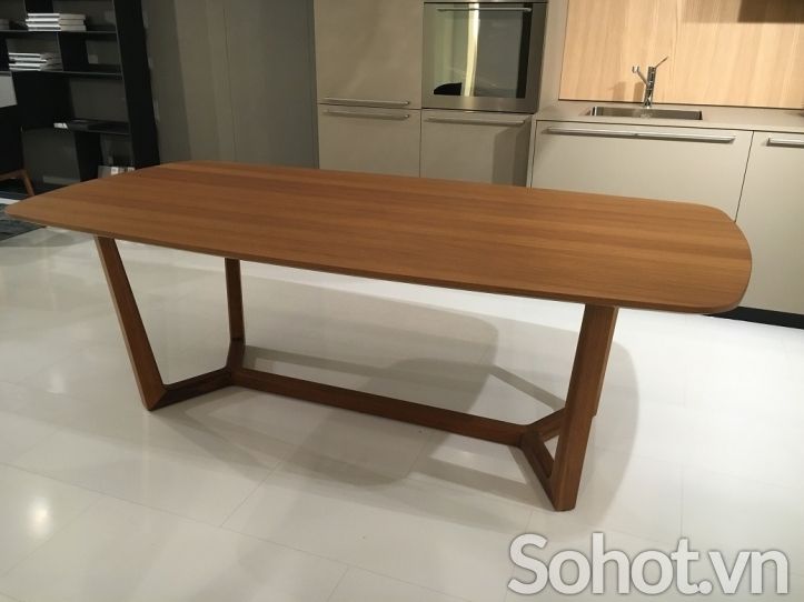 Chân bàn Concorde gỗ ash