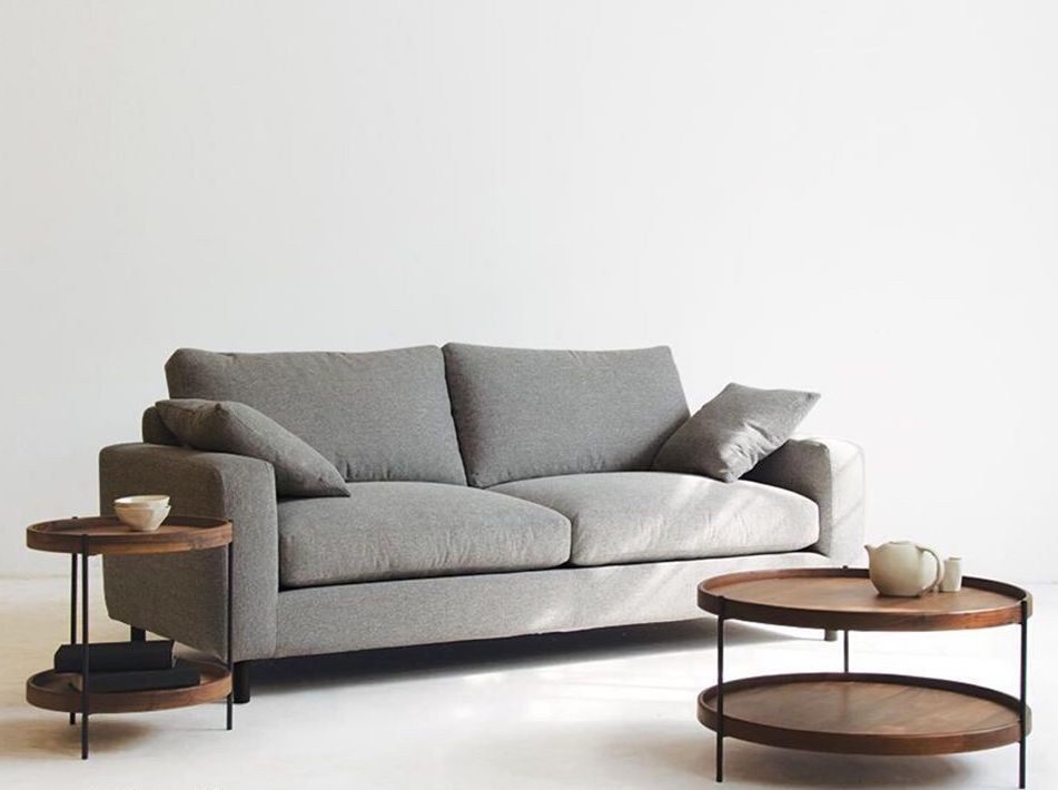 Bàn trà HUMLA walnut lớn