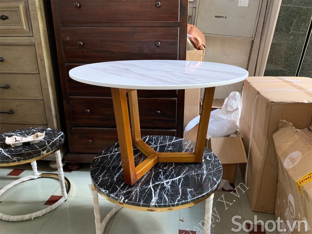 Chân bàn sofa 3 cạnh gỗ sồi