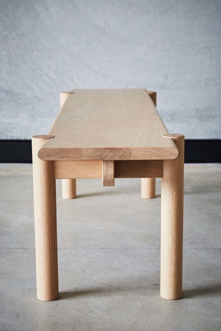 Ghế BENCH sồi 1m2 nguyên tấm