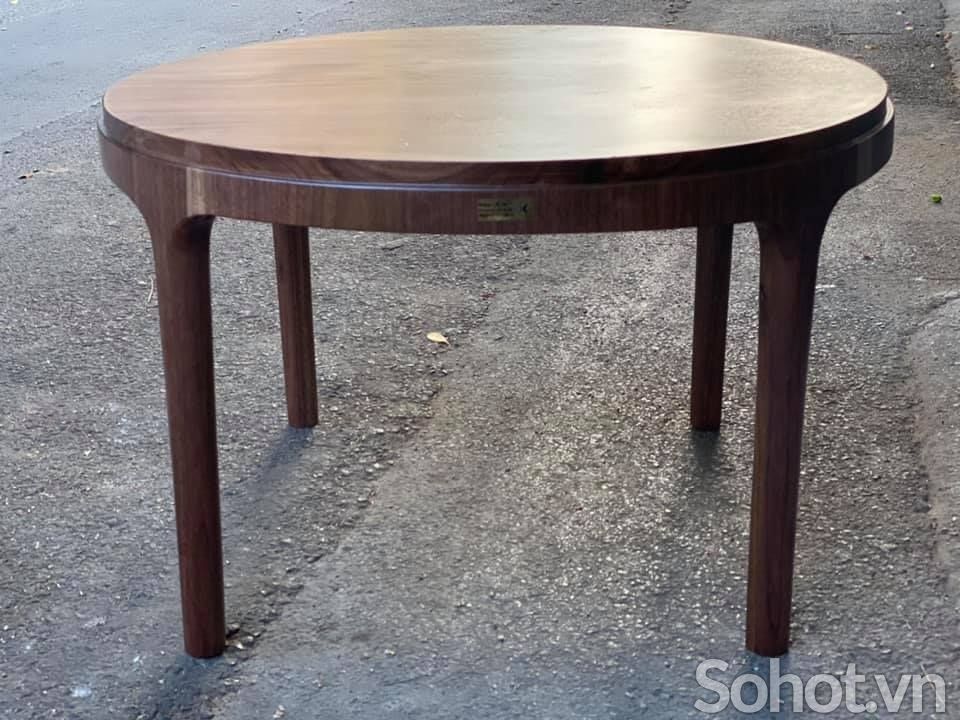 BÀN TRÀ GỖ WALNUT D70 HX19