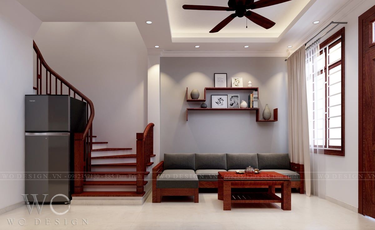 Nhà 3 tầng 88/640 Nguyễn Văn Cừ 60m2 (1 khách bếp + 2 ngủ + 1 sinh hoạt chung)