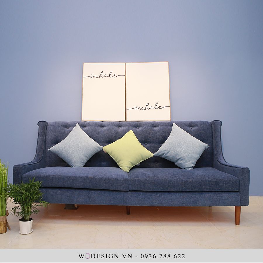 Sofa nỉ dáng văng ADELE