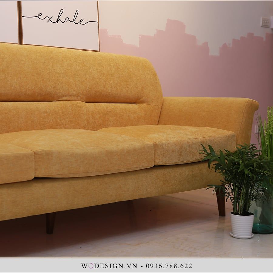 Sofa văng ANN chất liệu nỉ