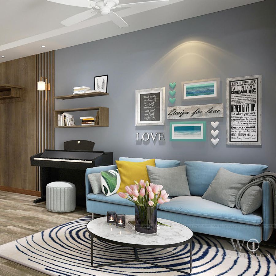 Chung cư Times City T1 83m2 (2 ngủ, 1 khách, 1 phòng đọc sách)
