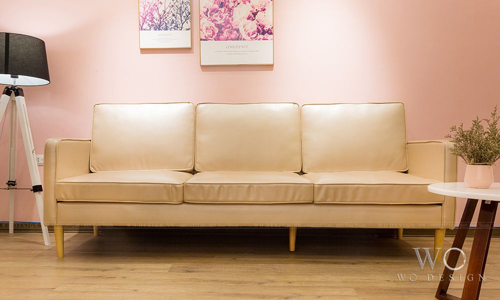 Sofa da dáng văng IU