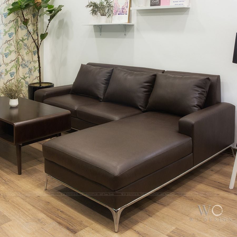 Sofa da góc chữ L BUBO
