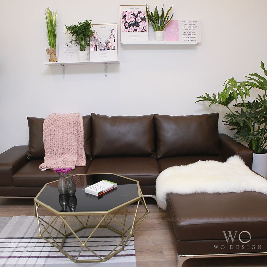 Sofa da góc chữ L BUBO