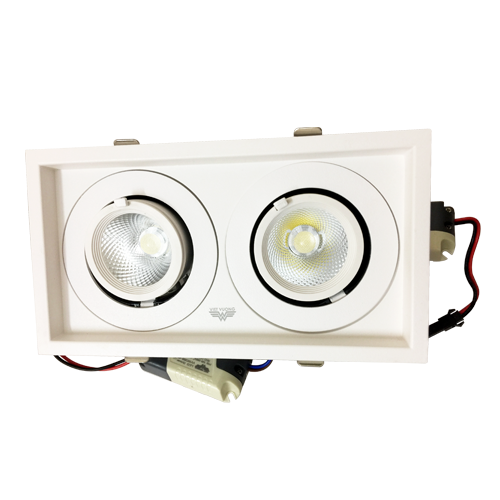 Đèn LED Downlight Đôi Model 1A