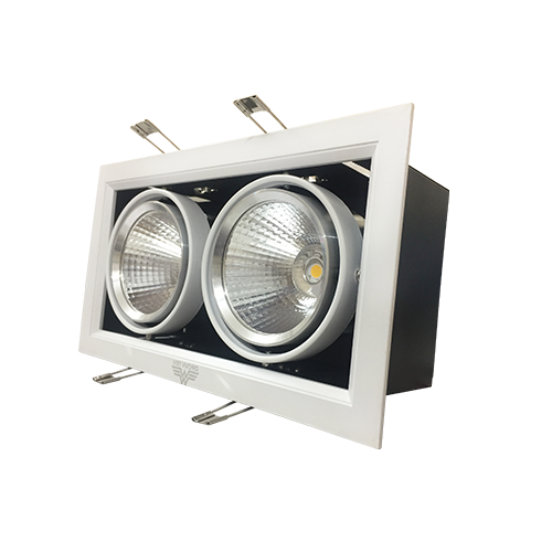 Đèn LED Downlight Đôi Model 1