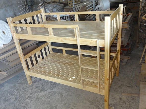 Giường tầng Nhật xuất khẩu gỗ tự nhiên