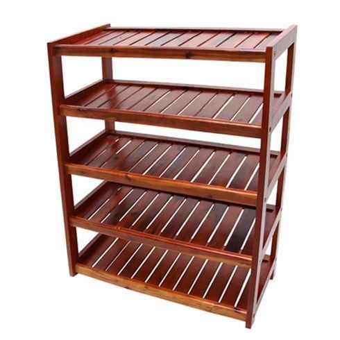 KỆ GỖ DÉP 5 TẦNG 80CM