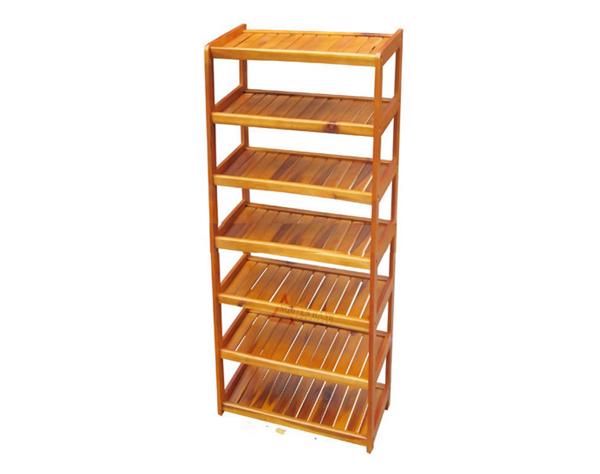 KỆ GỖ DÉP 7 TẦNG 45CM