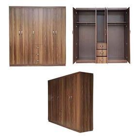  Tủ mdf melamine cao cấp 2m nâu 