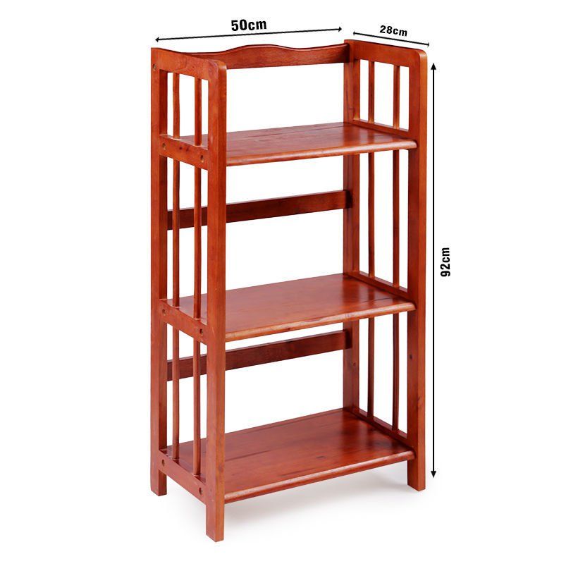 KÊ GỖ-SÁCH 3 TẦNG 50CM