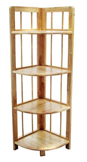 KỆ GÓC GỖ 4 TẦNG