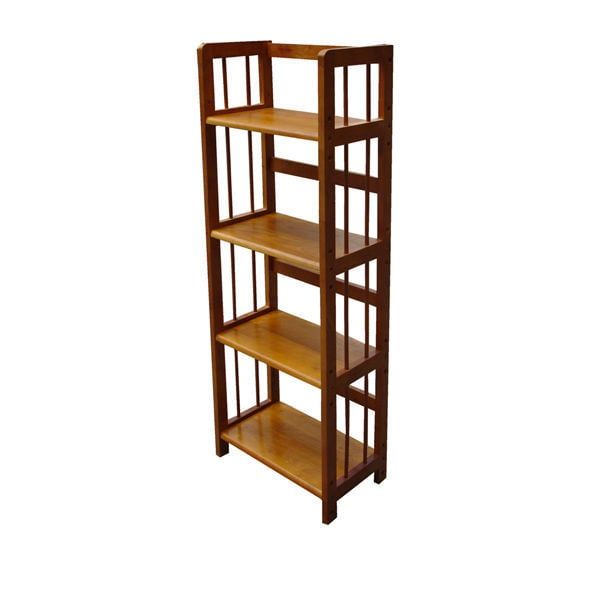 KỆ SÁCH GỖ 4 TẦNG 50CM