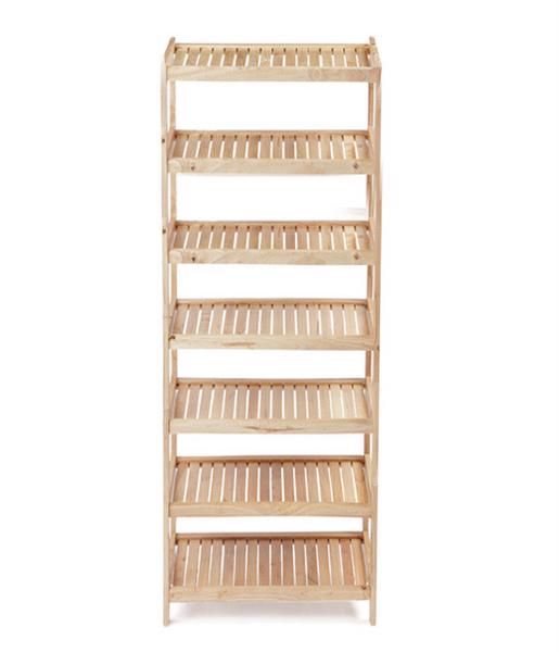 KỆ GỖ DÉP 7 TẦNG 45CM