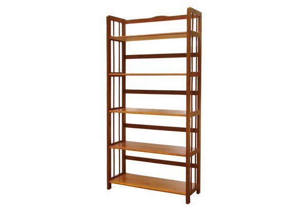 KỆ SÁCH GỖ 5 TẦNG 80CM