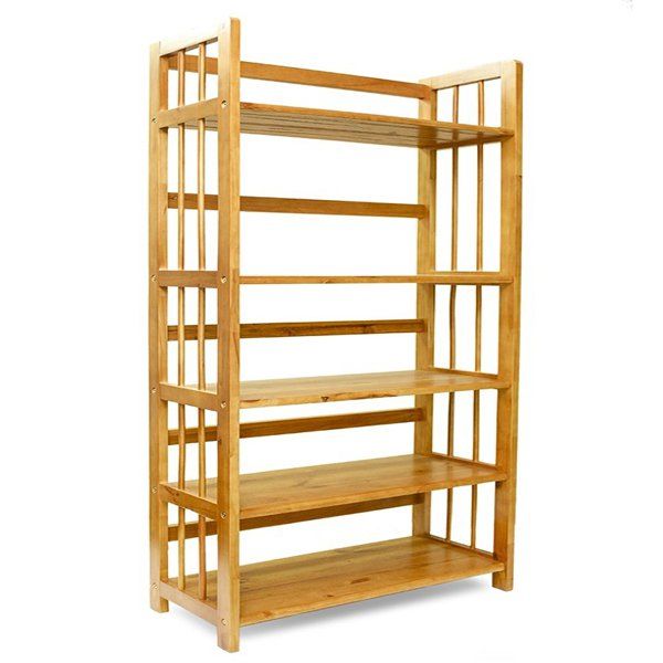 KỆ GỖ-SÁCH 5 TẦNG 90CM