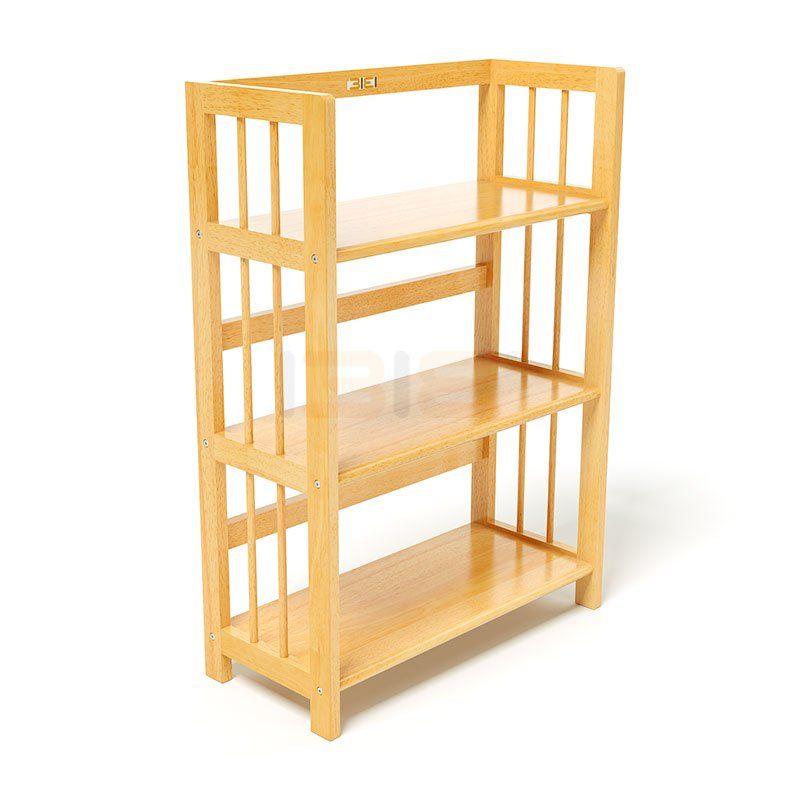 KỆ SÁCH GỖ 3 TẦNG 80CM
