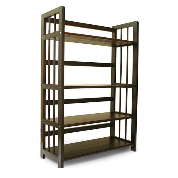 KỆ SÁCH GỖ 4 TẦNG 90CM