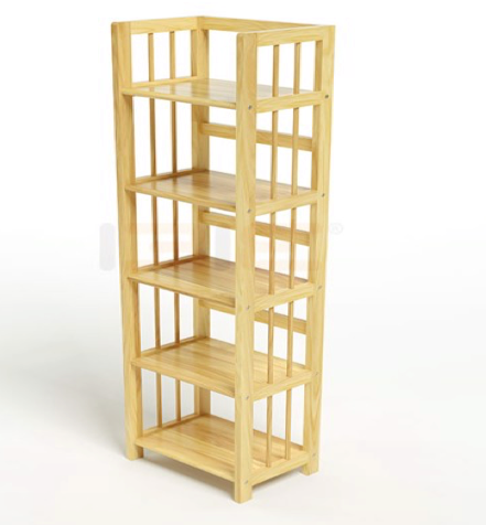 KỆ SÁCH GỖ 5 TẦNG RỘNG 40cm