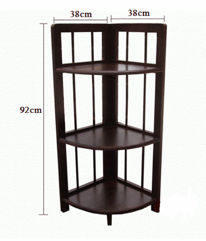 KỆ GỖ GÓC 3 TẦNG