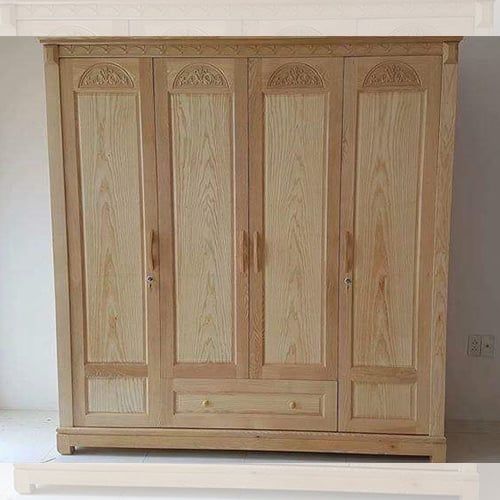Tủ quần áo gỗ Sồi Nga cao cấp 2m
