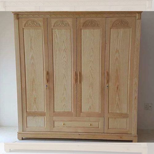 Tủ quần áo gỗ Sồi Nga cao cấp 2m