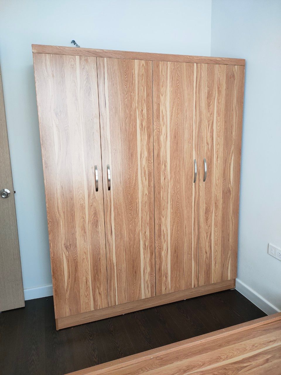 Tủ mdf melamine vip 1m6 trắng