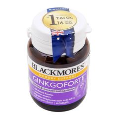 Viên uống bỗ não Blackmores Ginkgoforte 40 Viên