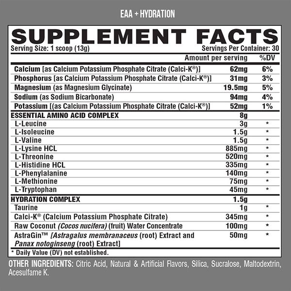 Nutrex EAA Hydration 30 Servings