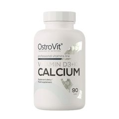 OstroVit Vitamin D3+K2 Calcium 90 VIÊN