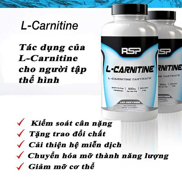 RSP L-Carnitine 120 Viên