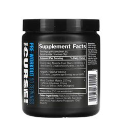 The Curse Pre Workout 50 Servings