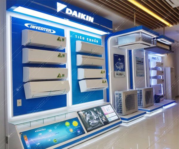 Kệ Trưng Bày Daikin - TTTM