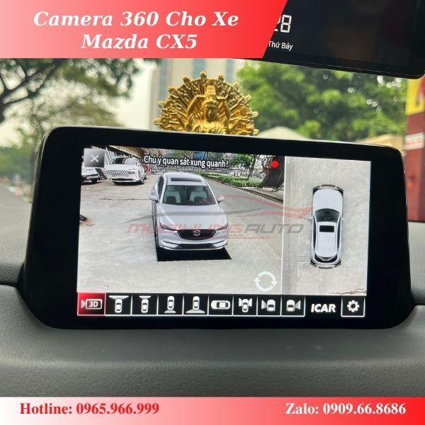 Camera 360 Cho Xe Mazda CX5