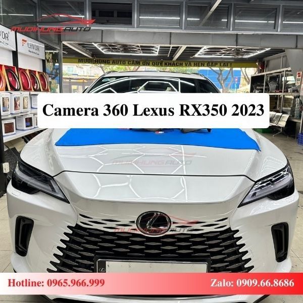 Camera 360 Lexus RX350 2023