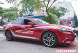 DÁN TEM DECAL XE MAZDA 6 MÀU ĐỎ  CHUYÊN NGHIỆP