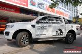 DECAL DÁN TEM Ô TÔ XE FORD RANGER CHÍNH HÃNG